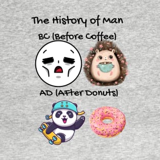 The History of Man T-Shirt